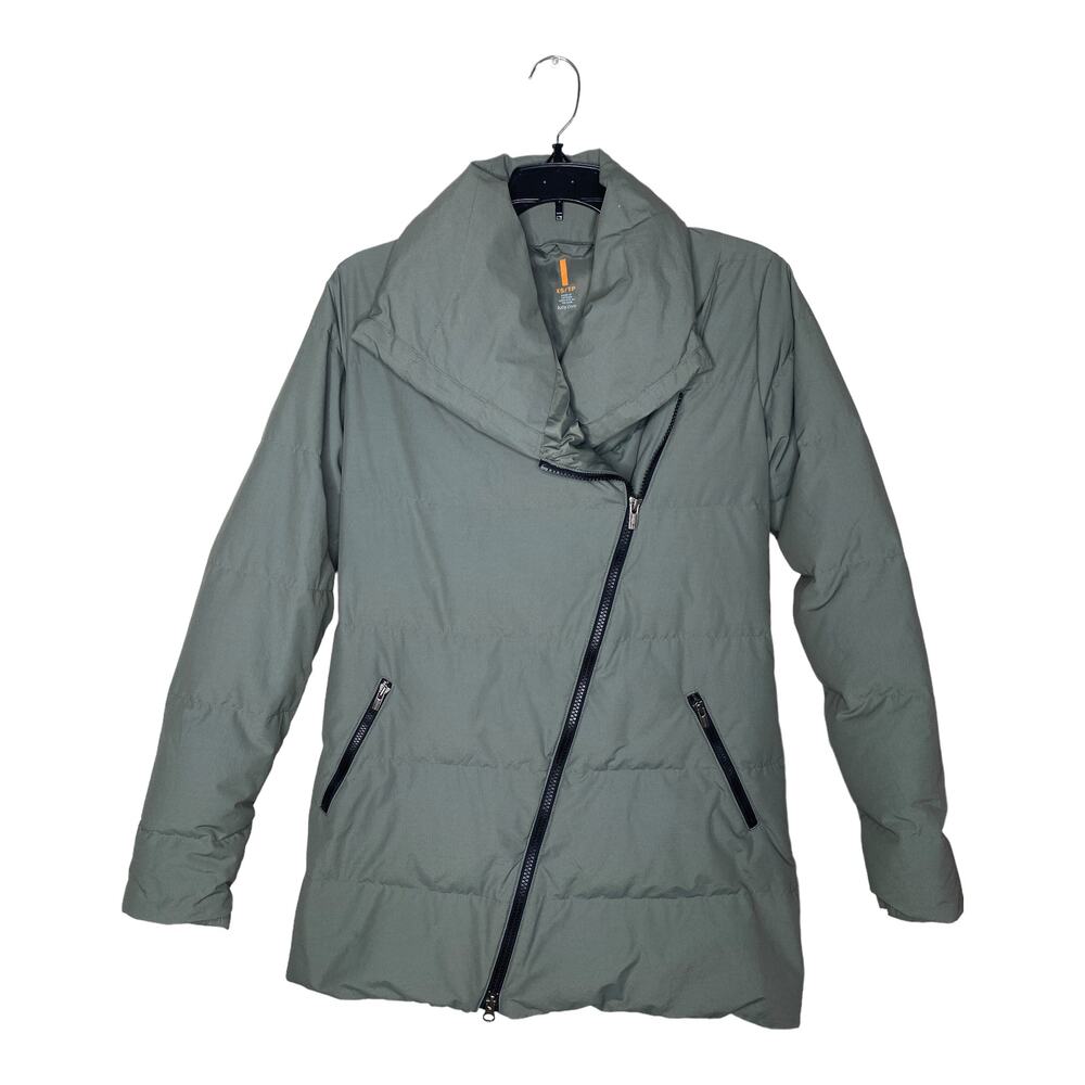Lucy Hatha Down jacket Small Olive Green